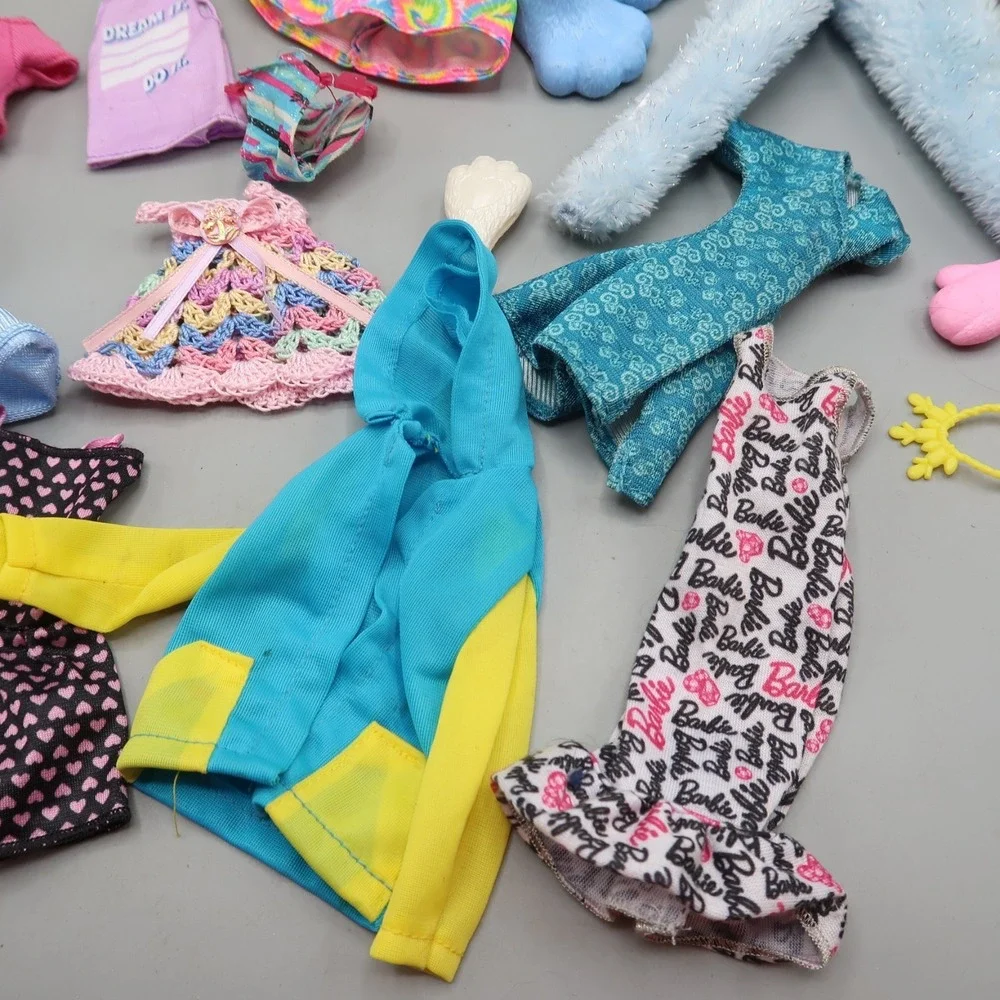 Barbie Clothes Large Lot Modern Dress Shirt‎ Gown Husky Costume